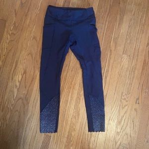 Lululemon Tight Stuff legging reflective bottom